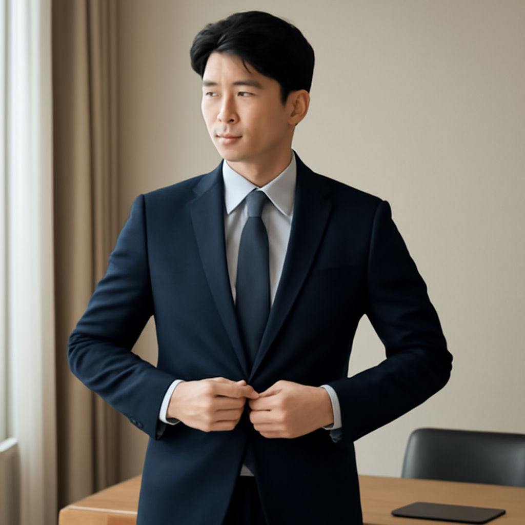 남자출근정장 대표 이미지